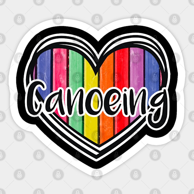 Canoeing boy or girl Sticker by SerenityByAlex